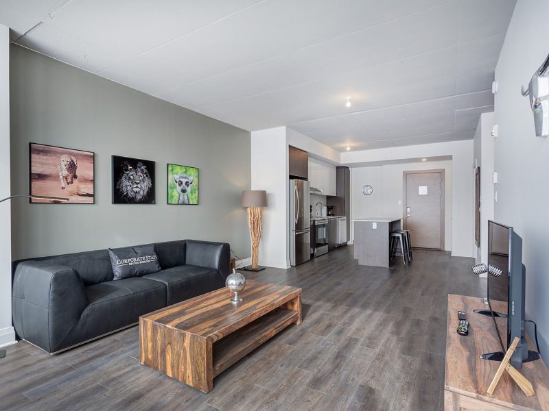 1 Bedroom Corporate Housing in Laval’s Saint-Martin District