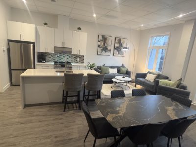 Bright, Brand-New 3-Bedroom Furnished Condo in Villeray